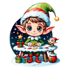 elfe noel cadeau lutin