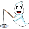 Geist Halloween Angler