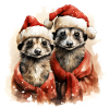Suricate de Noël