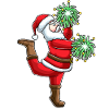 Cheerleading Christmas Cheer Flyer Cheerleader