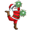 Cheerleading Christmas Cheer Flyer Cheerleader