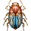 Scarab abstract
