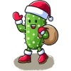 Santa Cactus