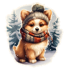 Man's best friend in winter