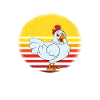 Funny Chicken Saying Chicken