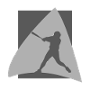 Softballspieler Softball Softballschläger