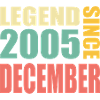 18ème anniversaire décembre millésime 2005