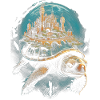 Steampunk Fantasy City Turtle