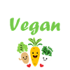 Légumes Humour je suis vegan