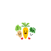 Légumes Humour je suis vegan