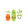 Légumes Humour je suis vegan