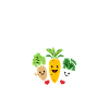 Légumes Humour je suis vegan
