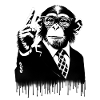 Enseignant. Monkey Life Affenleben