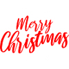 Frohe Weihnachten Script Circle
