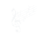 Music clef with musical notes