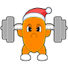 Carrot Christmas Bodybuilding