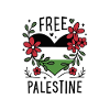Free palestine drapeau
