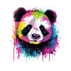 Aquarelle de panda