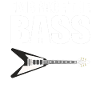 Lustiger Bassgitarrist Gitarrenlehrer