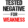 Strength: Undetectably weak