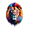 Lion Popart