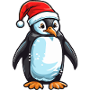 Pinguin Weihnachten Tier Kopf