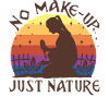 No make-up just nature