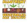 Allotment vegetables are healthy