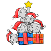 Goat Christmas Tree Christmas