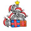 Donkey Christmas Tree Christmas