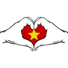 Vietnam Heart Shape