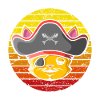 Chat pirate rétro