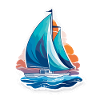 Sailboat - illustration