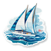 Sailboat - illustration