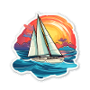 Segelboot - Illustration