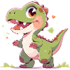 Mignon petit T-Rex