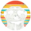 Erdmännchen Retro