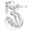 Astronaut with trumpet