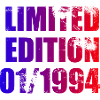 30th Birthday Limited Edition 01/1994