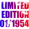 70th Birthday Limited Edition 01/1954