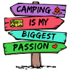 Camping Statement Wohnmobil Herz Camper Relaxen