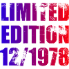 45e anniversaire Édition limitée 12/1978