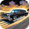 Cooler Oldtimer Leichenwagen