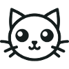 Cute Cat Head Cute Cat