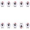 Merry Christmas Funny Sheep