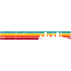 Retro Sunset Skyline