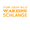 ich musste anstehen