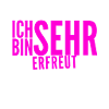 hocherfreut