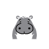 amour petit hippopotame
