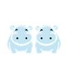 amour petit hippopotame